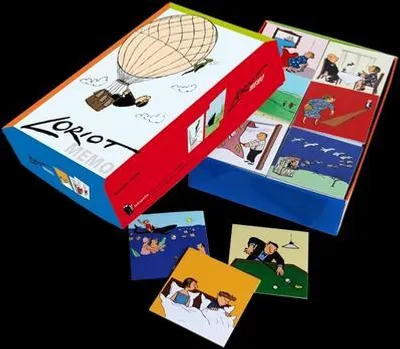Produktbild von Inkognito Loriot Legespiel/Gedächtnisspiel 13 x 9,5 x 3 cm - 40050 ''Das verrückte Loriot-Legespiel'' - Games - Spiele