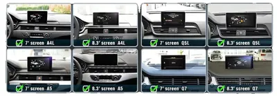 Image de Décodeur CarPlay, connectivité sans fil, prise en charge de la caméra de recul, compatible avec les modèles A4, A5, S5, Q5, Q7