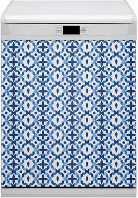 Produktbild von Magnetmatte Geschirrspüle Abwaschbar Küche Magnete  Nachbildung 60x80 cm  - Muster Marokkaner
