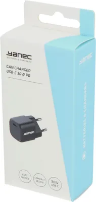 Immagine prodotto di Caricabatterie compatto Yanec Gan USB-C 30W