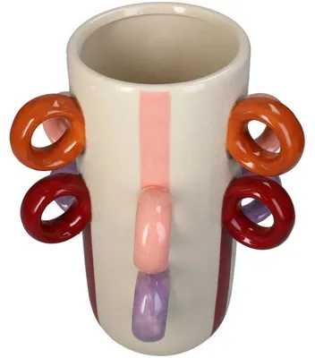Immagine prodotto di Collezione HD, vaso decorativo, Vetroceramica, multicolore, 20x18x24 cm