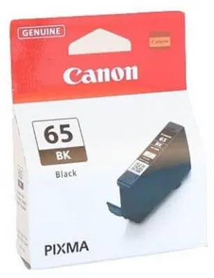 Produktbild von Canon CLI-65BK Tinte Schwarz, Schwarz, Tinte auf Farbstoffbasis, 12,6 ml, 1 Stück(e), 860 Seiten, Einzelpackung