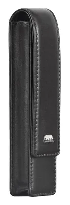 Produktbild von Brown Bear Schreibgeräte-Etui Leder Schwarz für 1 Stift mit Magnet-Verschluss