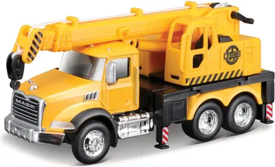 Zdjęcie produktu dla Maisto - ciężarówka Mack Granite, dźwig