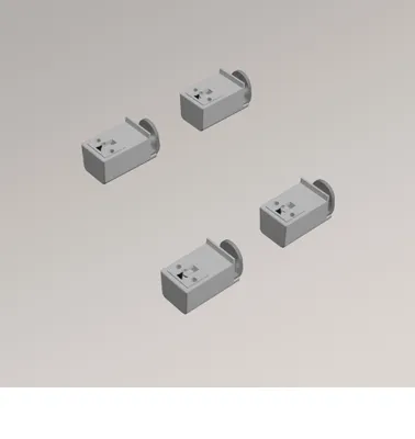 Produktbild von SET - Klemmträger LYSEL HOME #1W