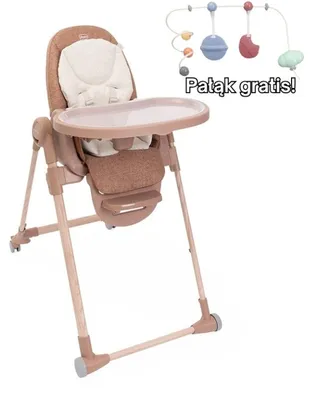 Zdjęcie produktu dla Chicco POLLY Armonia krzesełko do karmienia z funkcją leżaczka Terracotta