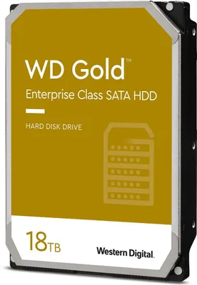 Produktbild von WD Gold WD181KRYZ - Festplatte - 18 TB - intern - 3.5" (8.9 cm)