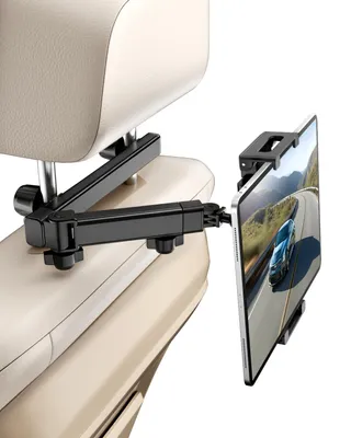 Produktbild von Tablet Halterung Auto Kopfstütze, 360° Drehbare & Ausziehbare KFZ Rücksitz Halterung für Kinder, Universal iPad Autohalterung 5,5-11 Zoll