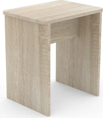 Produktbild von VCM Holz Sitzhocker Würfel | Fußablage mit den Maßen H. 45 x B. 40 x T. 30 cm | Beistelltisch Esal