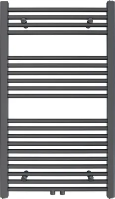 Produktbild von Aquabad Badheizkörper Virgo 60x100cm 413W Anthrazit Mittelanschluss 50mm - Ohne Heizstab / Ohne Heizstabelement