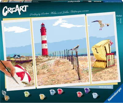 Immagine prodotto di Ravensburger Beside the Seaside Pittura con i numeri 20277 - a partire da 14 anni