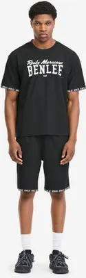 Obrázok produktu pre Herren T-Shirt lockere Passform & Shorts normale Passform IRSTEAD Black/White L BENLEE