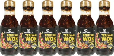 Produktbild von Kikkoman Teriyaki Sauce mit geröstetem Sesam 6x250ml