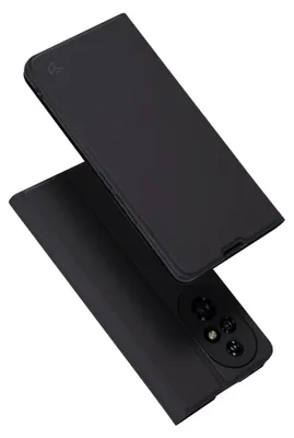 Produktbild von Techsuit Magskin Book Wallet Klapphülle für HONOR 200 Pro - Schwarz