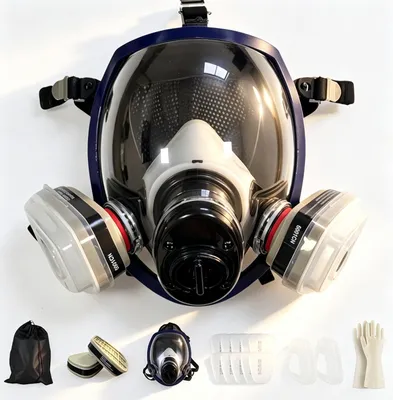 Produktbild von Atemschutzmaske 10 Filter, wiederverwendbar, für Schleifen