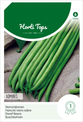 Immagine prodotto di Fagioli rampicanti Admires (100 g) | Semi di fagioli rampicanti di Hortitops