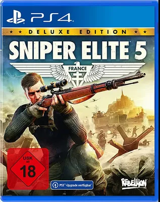 Produktbild von Sniper Elite 5  PS-4  DELUXE uncut