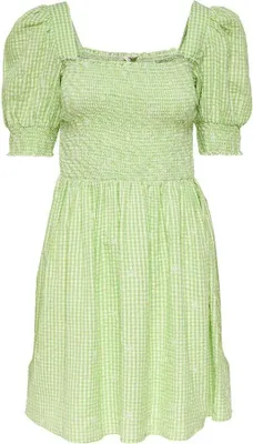 Produktbild von Only Flow Smock Kurzes Kurzarmkleid Grün L Damen Grün L