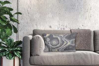 Produktbild von MuchoWow® Zierkissen Sofakissen Wohnzimmer Dekokissen 50x30 cm Edelsteine - Geode Stein - Achat - Wohnzimmerdekoration - Polster mit Photo