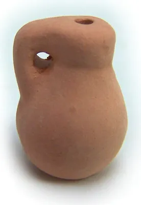 Produktbild von Miniatur Krug aus rotem Ton, 1,5 cm hoch, für Weihnachtskrippen o. Puppenhaus