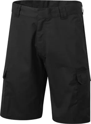 Produktbild von Herren Cargo Shorts Schwarz 32 245 g/m²