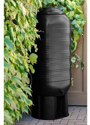 Image de Citerne à eau 250 litres - Plastique - Inclut support/robinet/automatique - Résistant aux UV