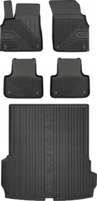 Image de SET 77 Tapis en caoutchouc et tapis de sol AUDI Q7 2 à partir de 2015-