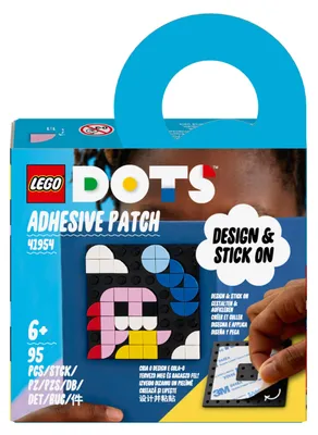 Produktbild von LEGO 41954 DOTS Kreativ-Aufkleber, Bastelset für personalisierte Mosaike