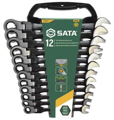 Obrázok produktu pre Sata kľúč s lopatkou 12Perkusná račňa