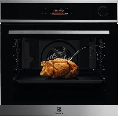 Image de Four intégrable multifonction 72l 60cm pyrolyse inox - Electrolux - EOC8P29X - série 700