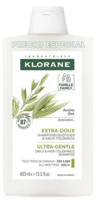 Immagine prodotto di Shampoo delicato al latte d'avena Klorane 400 ml