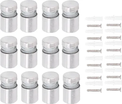 Obrázek produktu pro 12ks Stojanové šrouby z nerezové oceli Nástěnný znak Reklamní hardware Hřebík pro akryl 16x20mm