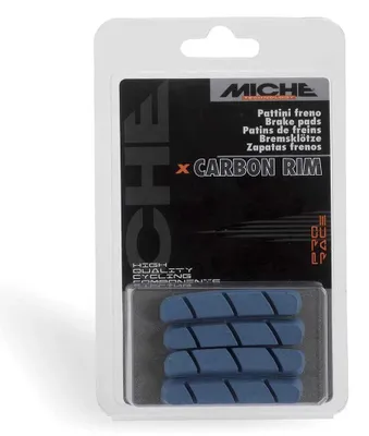 Produktbild von Miche Shimano Carbon Felgenbremsbeläge 4 Einheiten Durchsichtig Durchsichtig One Size