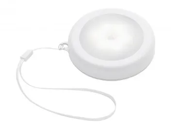 Produktbild von LED Sensor Leuchte, Ø 8 cm, 0,8 W, Weiß, Briloner Leuchten