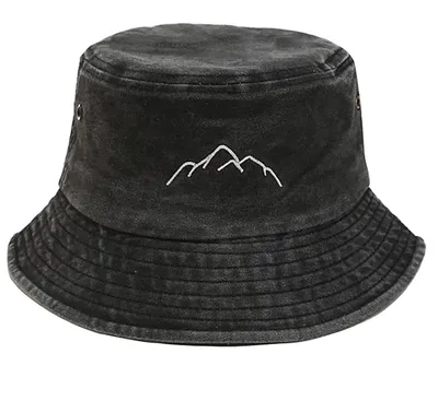 Immagine prodotto di Cappello estivo da donna e da uomo, cappello da spiaggia, cappello da pescatore, 100% cotone, taglia unica