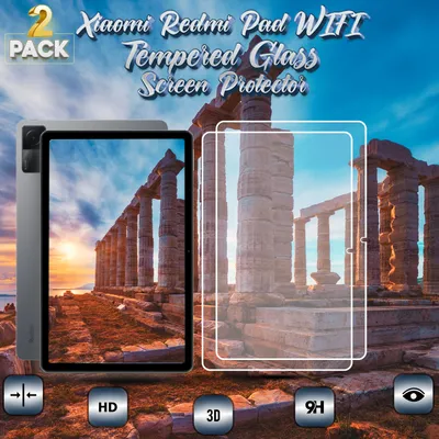 Obrázek produktu pro 2 kusy Xiaomi Redmi Pad WIFI - tvrzené sklo 9H - 3D ochrana displeje v super kvalitě