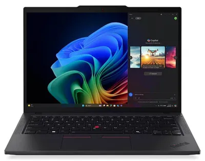 Image de Lenovo ThinkPad T14 Gen 6 (AMD) Copilot+ PC, AMD Ryzen AI 5 PRO, 4,8 GHz, 35,6 cm (14"), 1920 x 1200 px, 16 Go, 512 Go