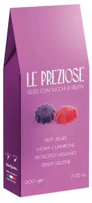Produktbild von Le Preziose Fruit Jellies Brombeere & Himbeere 200g