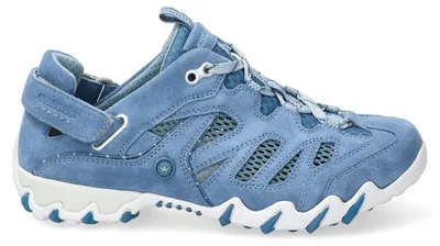 Immagine prodotto di Allrounder by Mephisto Niwa - Scarpe da donna, scarpe basse sportive con lacci, blu, per il tempo libero, numero: 37 (EUR) | 4 (UK)