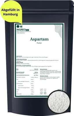 Produktbild von Aspartam  Pulver (40-100 Mesh) – 300g