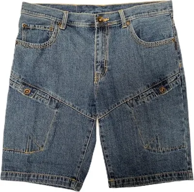 Produktbild von Jeans Short - seitliche Taschen, Farbe:blau, Größe:32