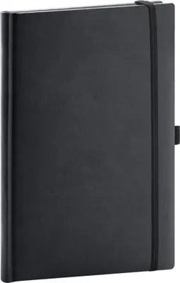 Obrázek produktu pro Notes Aprint, černý, tečkovaný, 15 × 21 cm