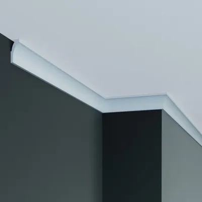 Produktbild von PROVISTON | Stuckleiste | Polyurethan | 20 x 30 x 2000 mm | Weiß | Deckenleiste