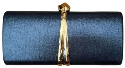 Immagine prodotto di Pochette da sera "Midnight Luxe", nera, portafoglio rigido strutturato con [descrizione aggiuntiva mancante]