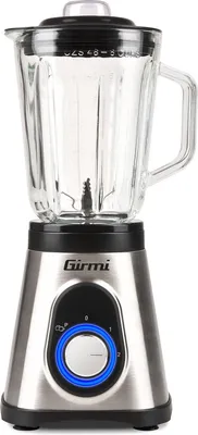 Productafbeelding van Girmi FR9100 Mixer, staande mixer, 700W, zwart, roestvrij staal, transparant