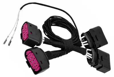 Produktbild von Adapter Umrüstung Halogen auf Xenon Scheinwerfer Kabel passend für VW Golf 6 5K
