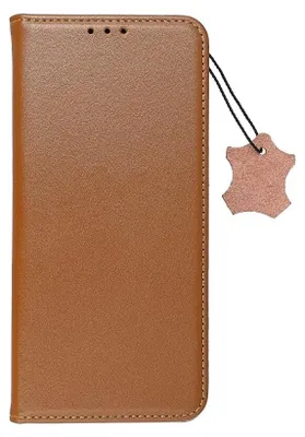 Immagine prodotto di Smart Pro Genuine Book Case Custodia in pelle Custodia a libro in pelle Cover Case Custodia per telefono cellulare Custodia per telefono cellulare Samsung Galaxy S23 Plus Brown