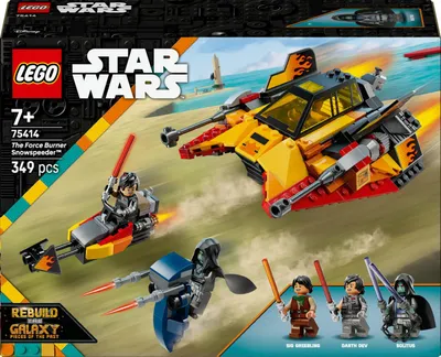 Immagine prodotto di LEGO Star Wars 75414 Snowspeeder Force Burner Set da Costruzione 349 Pezzi 7+