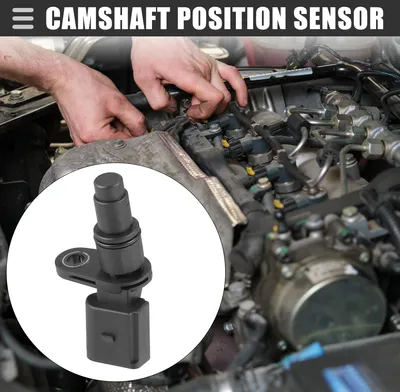 Image de Arbre Cames Position Capteur, pour VW Transporter, 070907601A, Noir