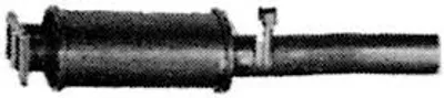 Produktbild von VEGAZ VS-121 Vorschalldämpfer Schalldämpfer für VW GOLF II (19E, 1G1) Jetta II (19E, 1G2, 165)
